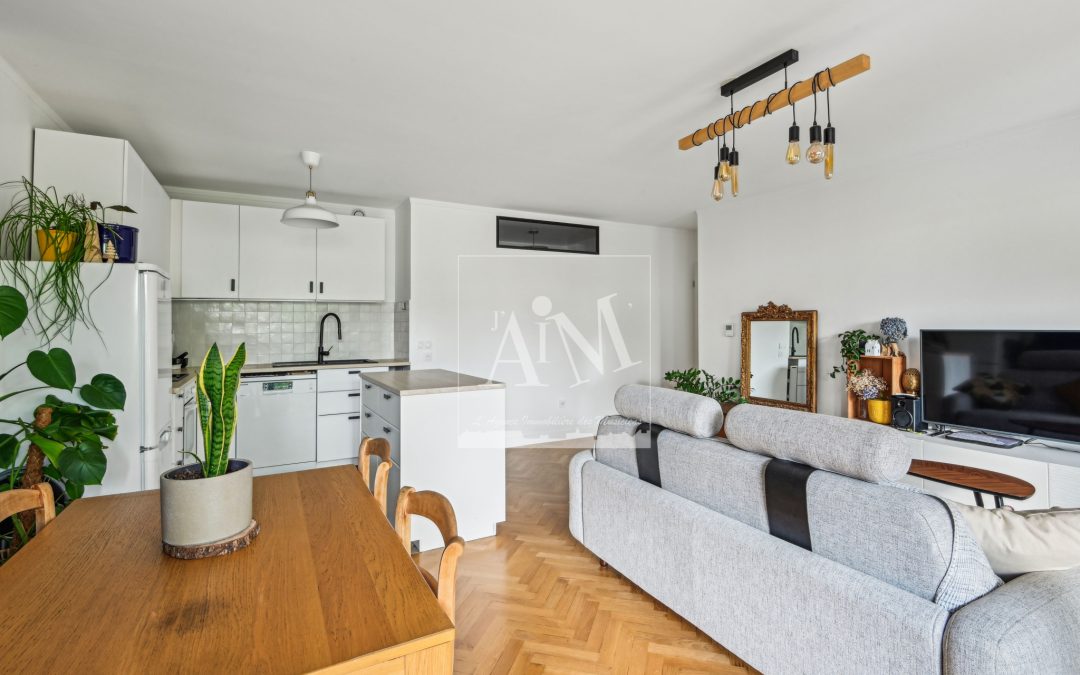 Appartement 4 pièces avec jardins